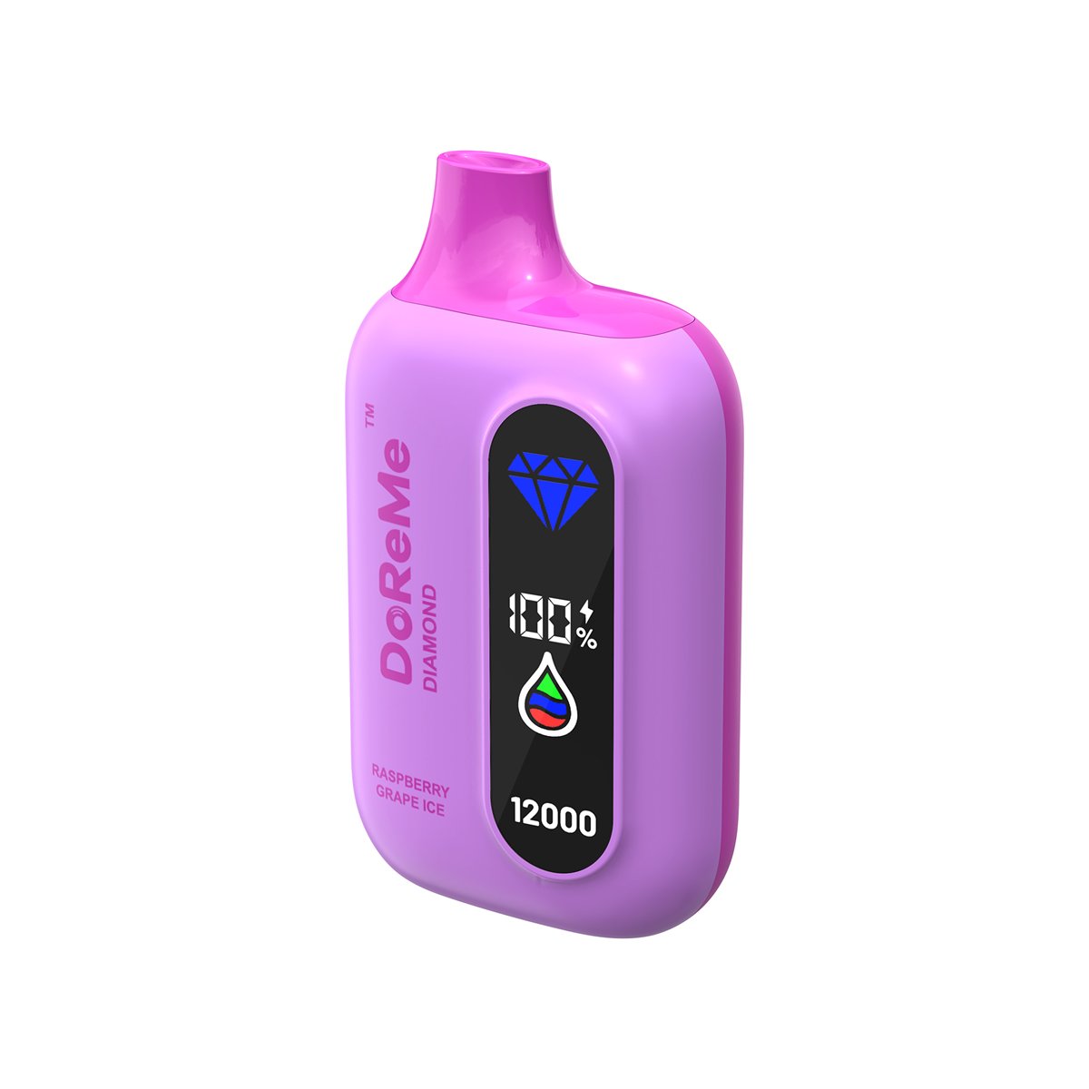 DoReMe Diamond 12000 - Raspberry Grape Ice